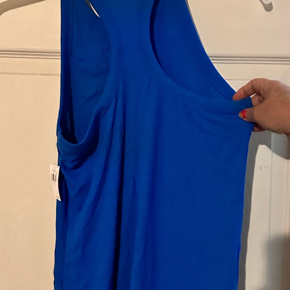 Old Navy Vibrant Blue Tank Top